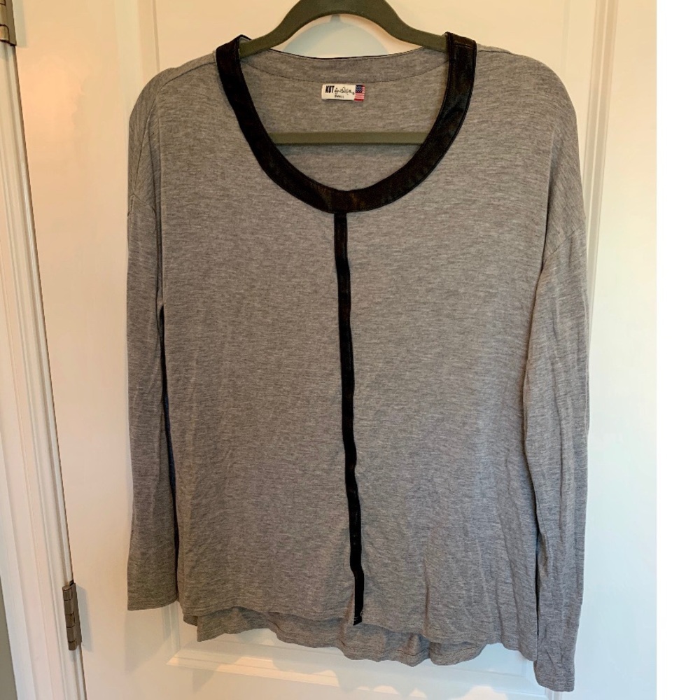 Kut From The Cloth High Low Knit Top